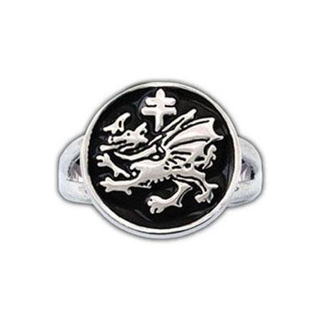 Order of the Dragon Sigil Ring - Enameled - Badali Jewelry - Ring
