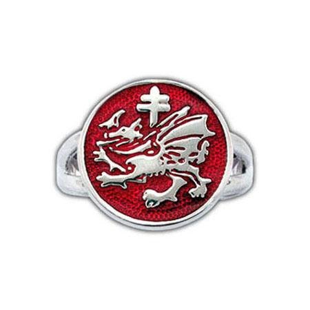 Order of the Dragon Sigil Ring - Enameled - Badali Jewelry - Ring