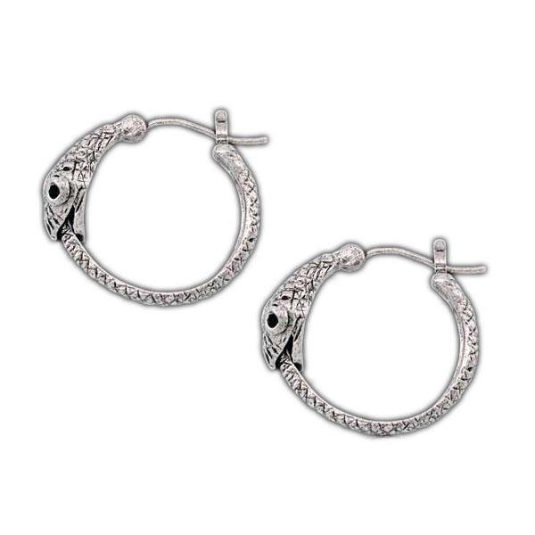 Ouroboros Earrings - Badali Jewelry - Earrings