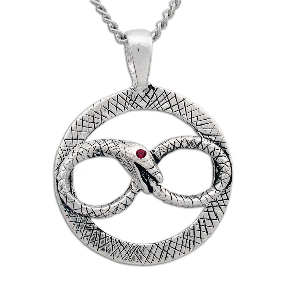 Ouroboros Necklace - Badali Jewelry - Necklace