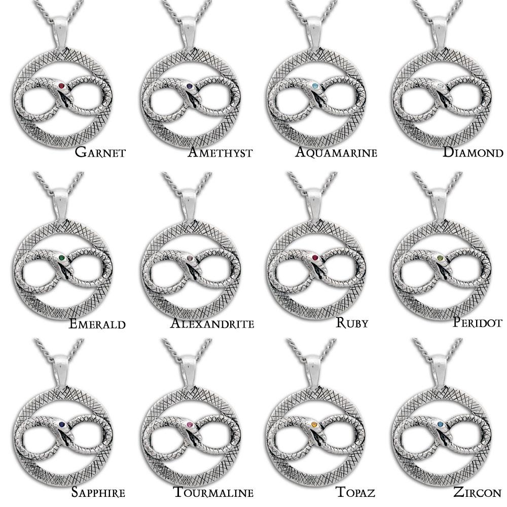 Ouroboros Necklace - Badali Jewelry - Necklace