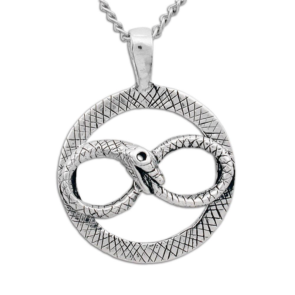 Ouroboros Necklace - Badali Jewelry - Necklace