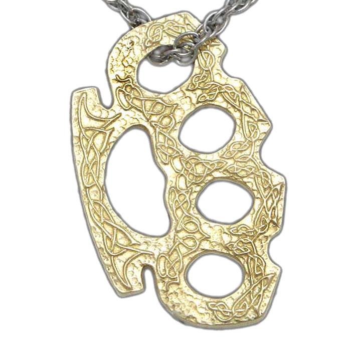 Owen's Brass Knuckles - Badali Jewelry - Necklace