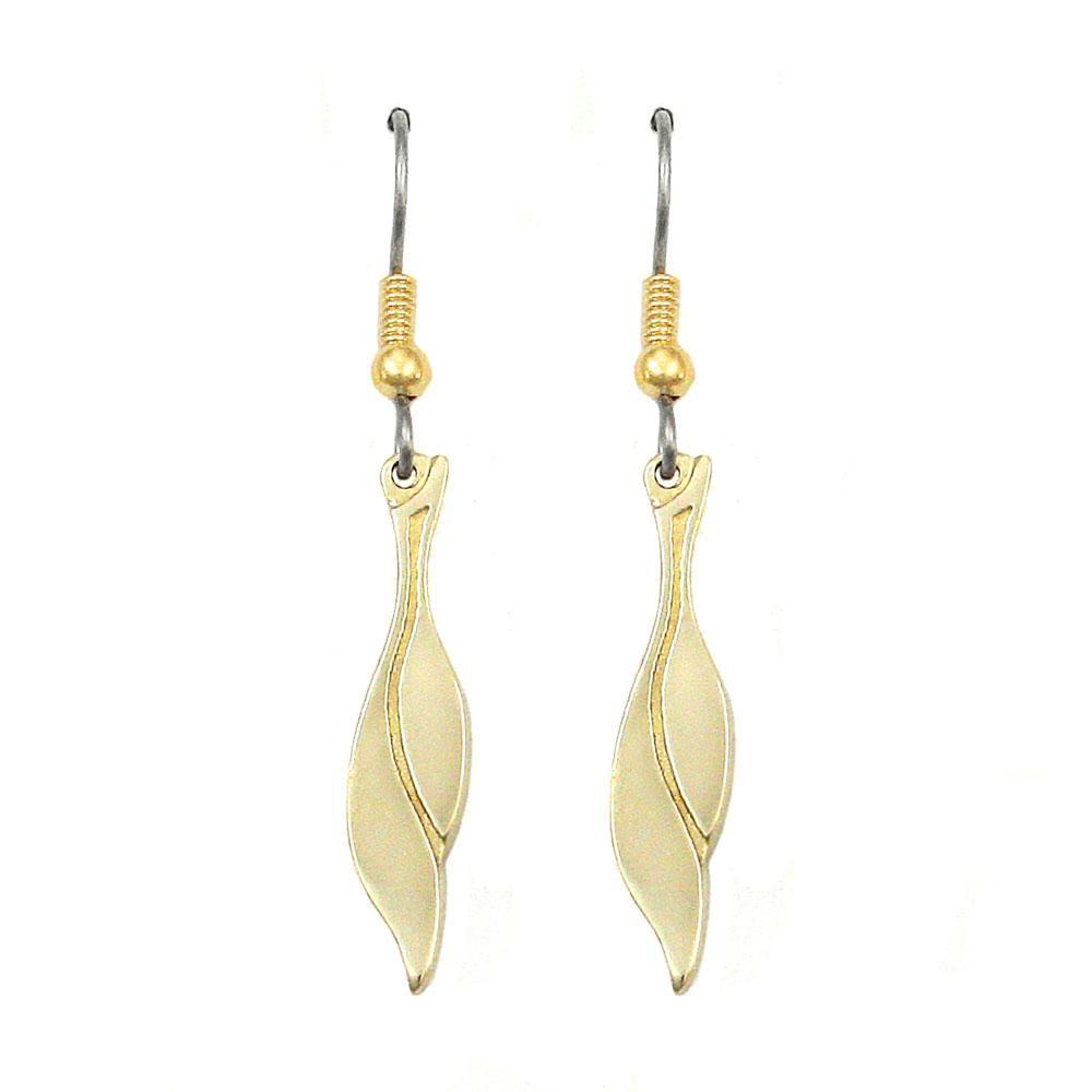 Powisienne Symbol Earrings - Bronze - Badali Jewelry - Earrings