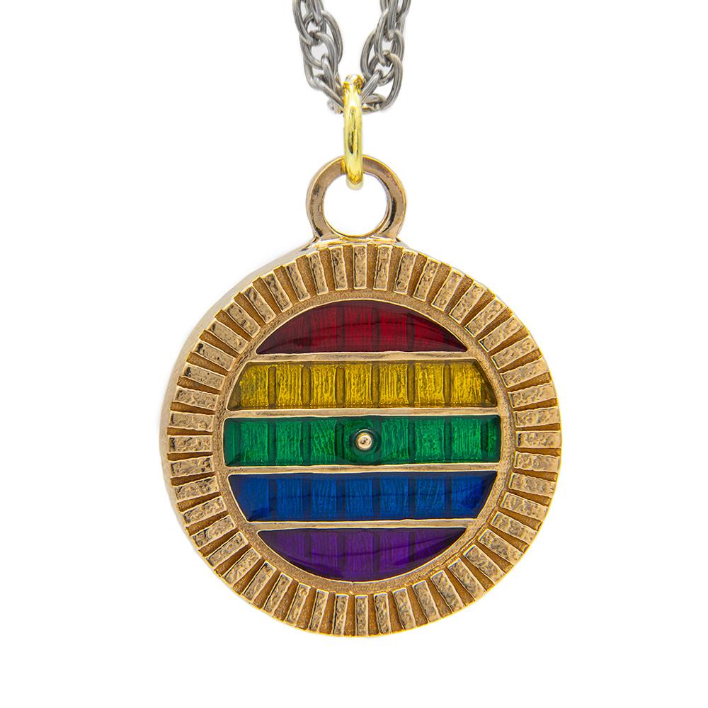 PRIDE Hobbiton™ Door - Pendant or Key Chain - Badali Jewelry - Necklace