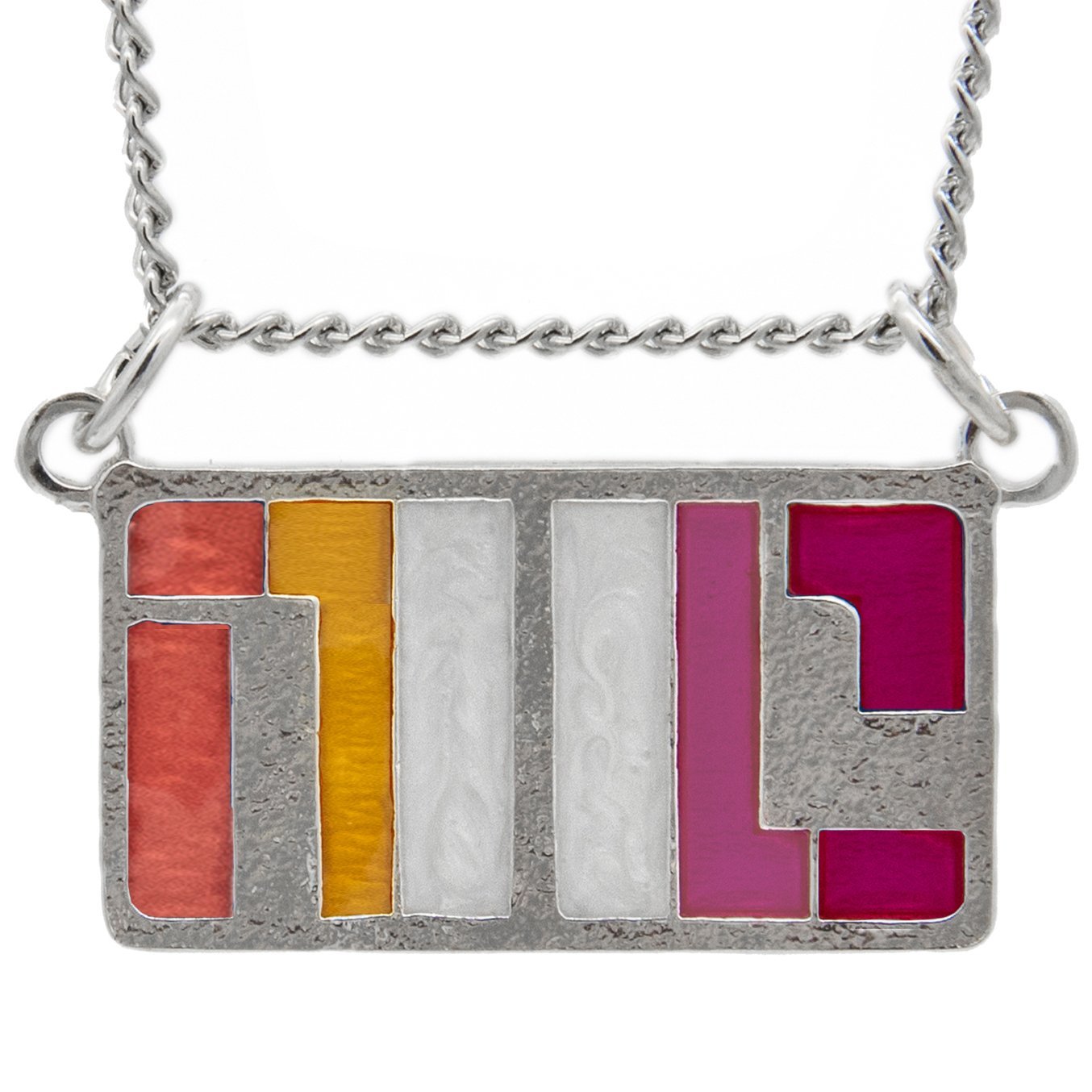PRIDE Non-Compliant Pendant or Bracelet - Silver - BJS Inc. - Necklace