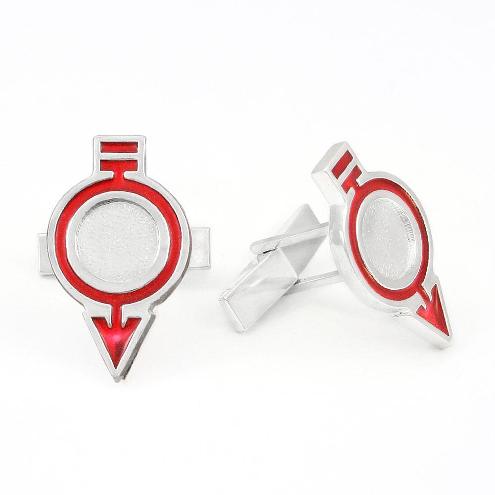 Red Society Cufflinks - Badali Jewelry - Cufflinks