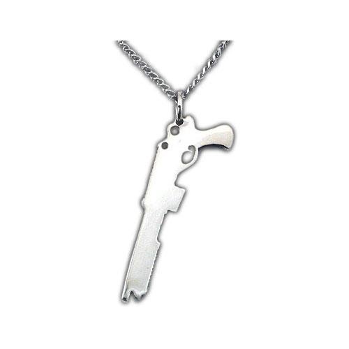 Shotgun Silouette Necklace - Badali Jewelry - Necklace