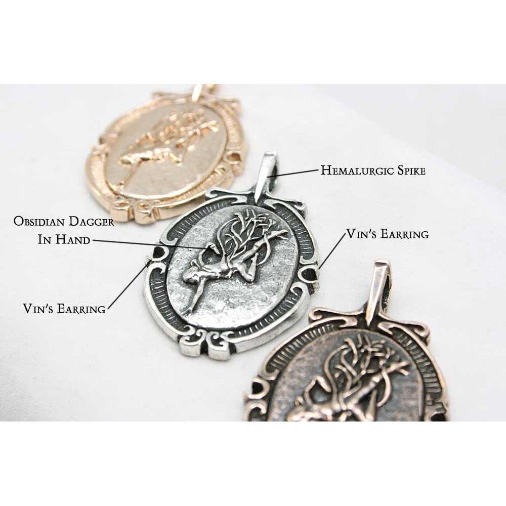 The Ascendant Warrior - Bronze - Badali Jewelry - Necklace