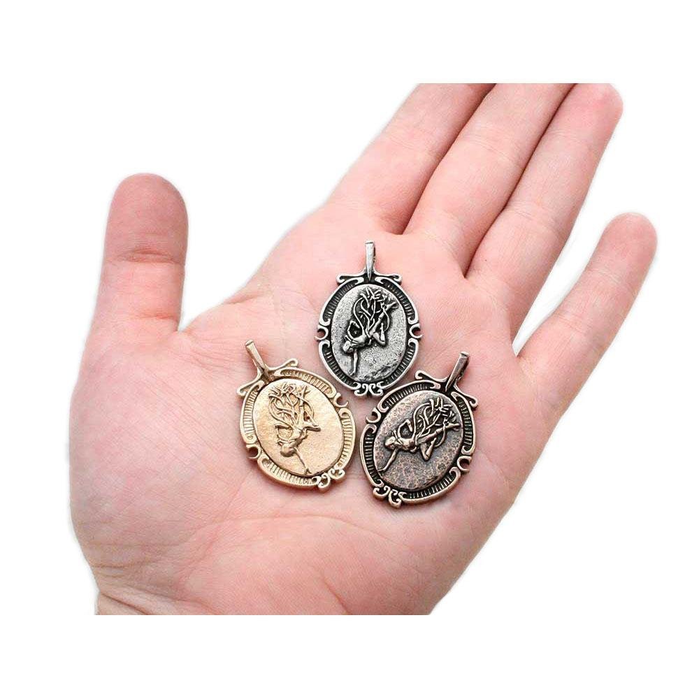 The Ascendant Warrior - Bronze - Badali Jewelry - Necklace