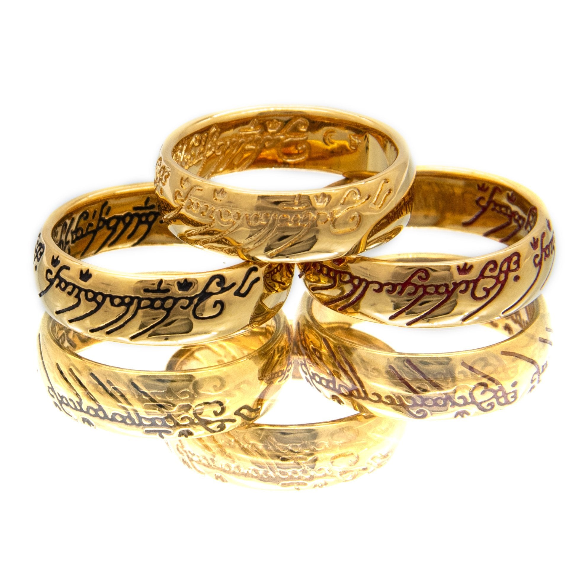 The ONE RING™ Necklace - GOLLUM™ Gold - Badali Jewelry - Necklace