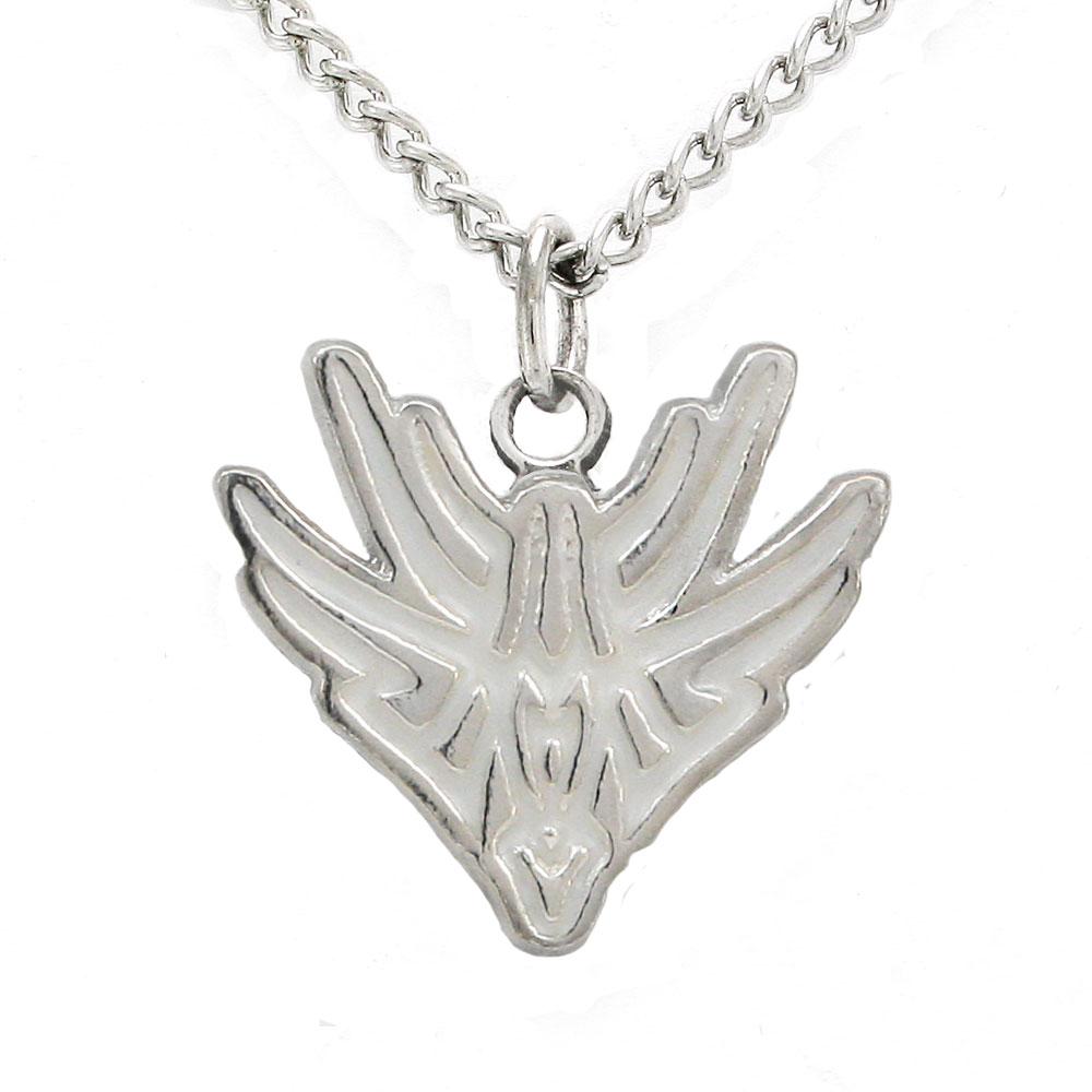 Vev Glyph Pendant - Enameled Silver - Badali Jewelry - Necklace