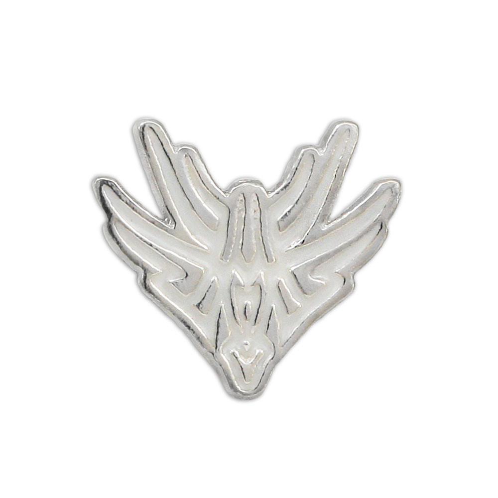 Vev Glyph Pin - Enameled Silver - Badali Jewelry - Pin