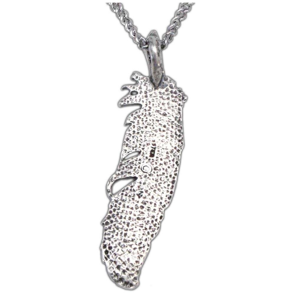 Vulture Feather Pendant - Badali Jewelry - Necklace