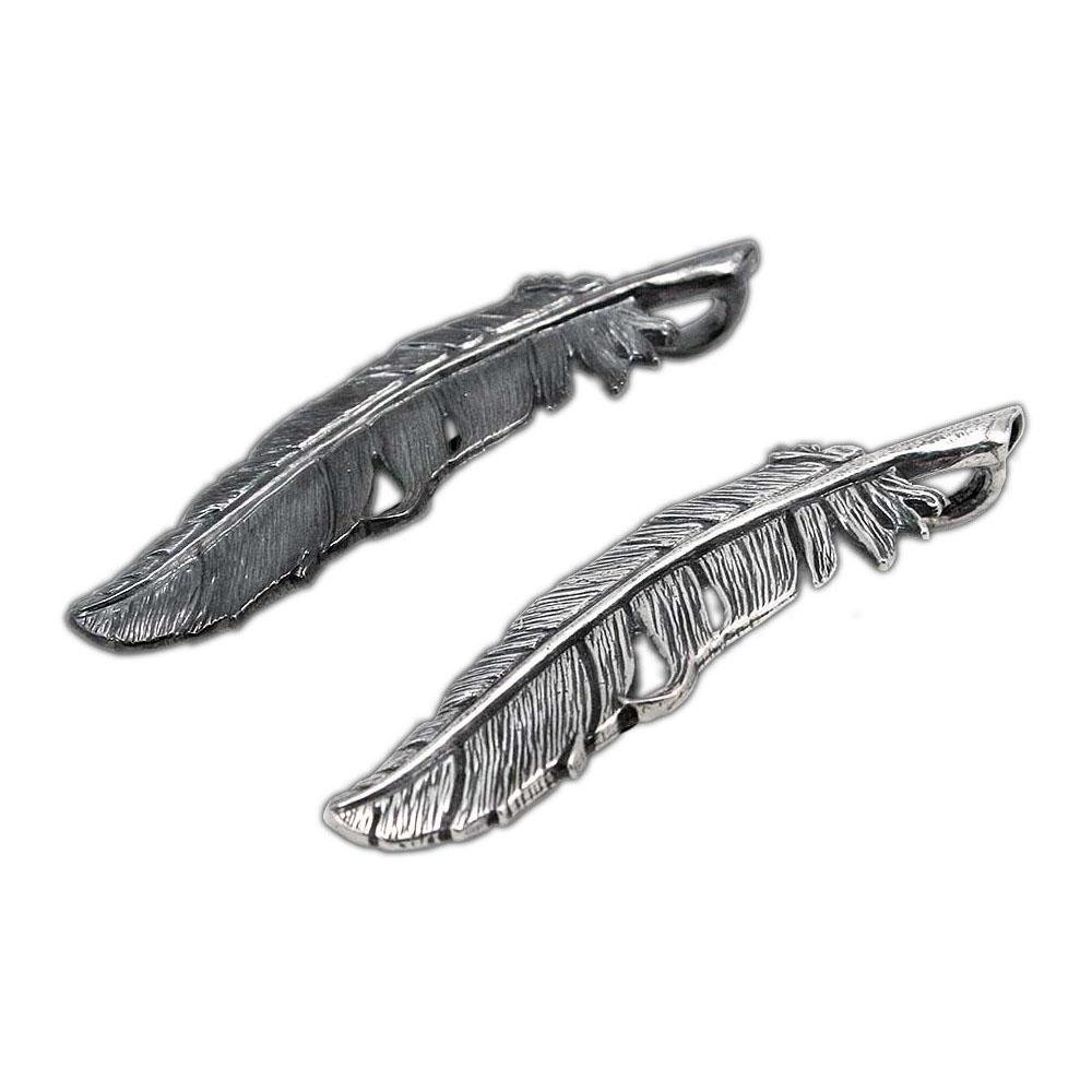 Vulture Feather Pendant - Badali Jewelry - Necklace