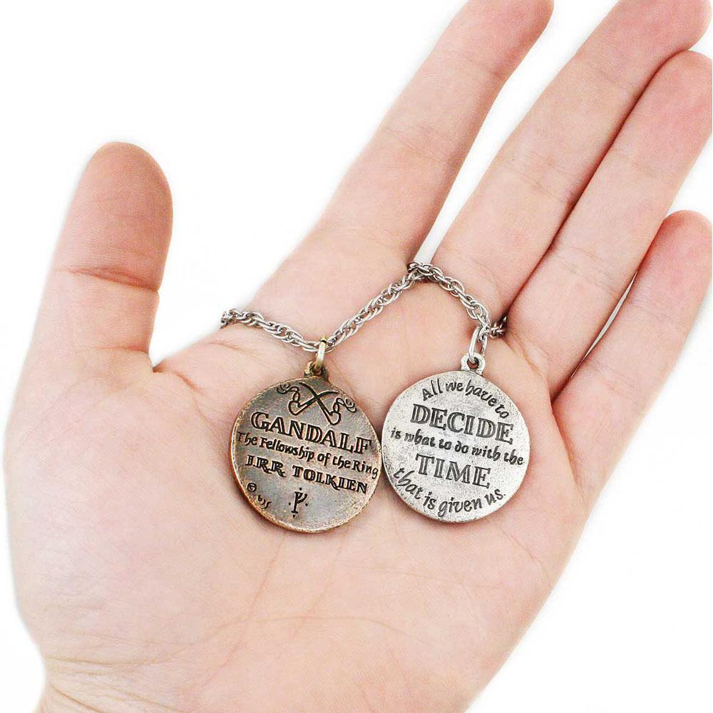 Wisdom of GANDALF™ Pendant - Silver - Badali Jewelry - Necklace